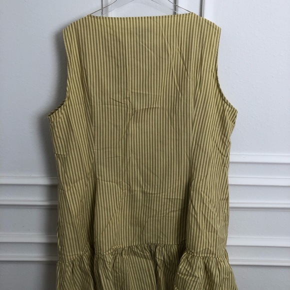 PrettyLittleThing Yellow Ruffled Mini Dress - Picture 2 of 2